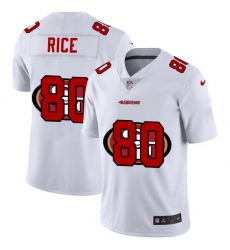 Nike 49ers 80 Jerry Rice White Shadow Logo Limited Jersey Nike 49ers 80 Jerry Rice White Shadow Logo Limited Jersey