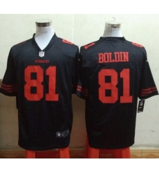 Nike 49ers #81 Anquan Boldin Black Alternate Mens Stitched NFL Game Jersey Nike 49ers #81 Anquan Boldin Black Alternate Mens Stitched NFL Game Jersey