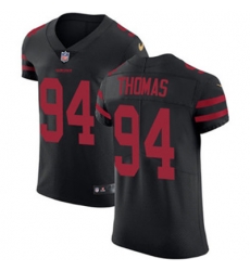Nike 49ers #94 Solomon Thomas Black Alternate Mens Stitched NFL Vapor Untouchable Elite Jersey Nike 49ers #94 Solomon Thomas Black Alternate Mens Stitched NFL Vapor Untouchable Elite Jersey