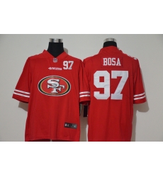 Nike 49ers 97 Nick Bosa Red Team Big Logo Number Vapor Untouchable Limited Jersey Nike 49ers 97 Nick Bosa Red Team Big Logo Number Vapor Untouchable Limited Jersey