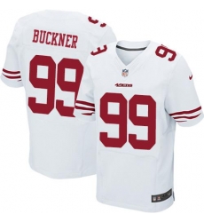Nike 49ers #99 DeForest Buckner White Mens Stitched NFL Elite Jersey Nike 49ers #99 DeForest Buckner White Mens Stitched NFL Elite Jersey