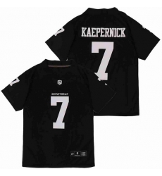 Nike 7 Colin Kaepernick All black Vapor Untouchable Limited Jersey Nike 7 Colin Kaepernick All black Vapor Untouchable Limited Jersey