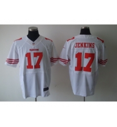 Nike San Francisco 49Ers 17 A.J. Jenkins White Elite NFL Jersey Nike San Francisco 49Ers 17 A.J. Jenkins White Elite NFL Jersey