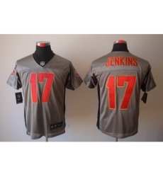 Nike San Francisco 49ers 17 A.J. Jenkins Grey Elite Shadow NFL Jersey Nike San Francisco 49ers 17 A.J. Jenkins Grey Elite Shadow NFL Jersey