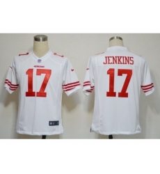 Nike San Francisco 49ers 17 A.J. Jenkins White Game NFL Jersey Nike San Francisco 49ers 17 A.J. Jenkins White Game NFL Jersey