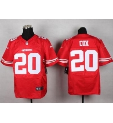 Nike San Francisco 49ers 20 Perrish Cox Red Elite NFL Jersey Nike San Francisco 49ers 20 Perrish Cox Red Elite NFL Jersey