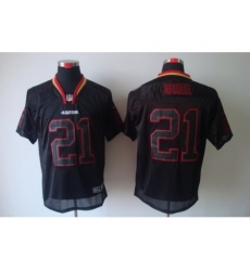 Nike San Francisco 49ers 21 Frank Gore Black Elite Lights Out NFL Jersey Nike San Francisco 49ers 21 Frank Gore Black Elite Lights Out NFL Jersey