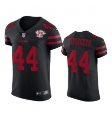 Nike San Francisco 49ers 44 kyle juszczyk Black Alternate Men 75th Anniversary Stitched NFL Vapor Untouchable Elite Jersey Nike San Francisco 49ers 44 kyle juszczyk Black Alternate Men 75th Anniversary Stitched NFL Vapor Untouchable Elite Jersey