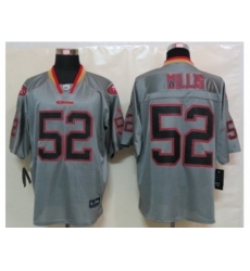 Nike San Francisco 49ers 52 Patrick Willis Grey Elite Lights Out NFL Jersey Nike San Francisco 49ers 52 Patrick Willis Grey Elite Lights Out NFL Jersey