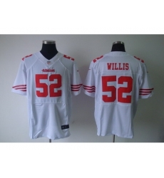 Nike San Francisco 49ers 52 Patrick Willis White Elite NFL Jersey Nike San Francisco 49ers 52 Patrick Willis White Elite NFL Jersey