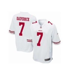 Nike San Francisco 49ers 7 Colin Kaepernick white Elite NFL Jersey Nike San Francisco 49ers 7 Colin Kaepernick white Elite NFL Jersey