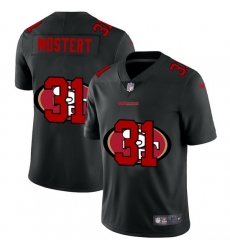 San Francisco 49ers 31 Raheem Mostert Men Nike Team Logo Dual Overlap Limited NFL Jersey Black San Francisco 49ers 31 Raheem Mostert Men Nike Team Logo Dual Overlap Limited NFL Jersey Black
