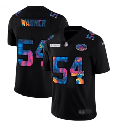 San Francisco 49ers 54 Fred Warner Men Nike Multi Color Black 2020 NFL Crucial Catch Vapor Untouchable Limited Jersey San Francisco 49ers 54 Fred Warner Men Nike Multi Color Black 2020 NFL Crucial Catch Vapor Untouchable Limited Jersey