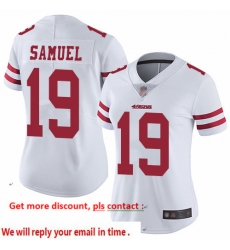 49ers 19 Deebo Samuel White Women Stitched Football Vapor Untouchable Limited Jersey 49ers 19 Deebo Samuel White Women Stitched Football Vapor Untouchable Limited Jersey