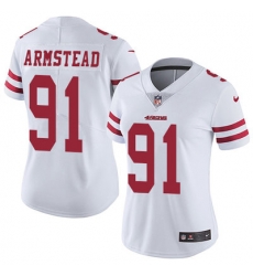 Nike 49ers #91 Arik Armstead White Womens Stitched NFL Vapor Untouchable Limited Jersey Nike 49ers #91 Arik Armstead White Womens Stitched NFL Vapor Untouchable Limited Jersey