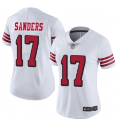Women 49ers 17 Emmanuel Sanders White Rush Stitched Football Vapor Untouchable Limited Jersey Women 49ers 17 Emmanuel Sanders White Rush Stitched Football Vapor Untouchable Limited Jersey