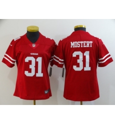 Women Nike 49ers 31 Raheem Mostert Red Women Vapor Untouchable Limited Jersey Women Nike 49ers 31 Raheem Mostert Red Women Vapor Untouchable Limited Jersey