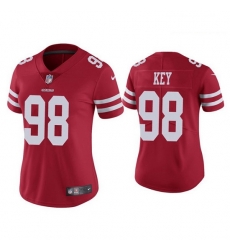 Women San Francisco 49ers 98 Arden Key Red Vapor limited Jersey Women San Francisco 49ers 98 Arden Key Red Vapor limited Jersey