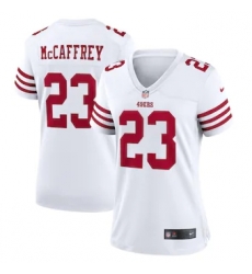 Women San Francisco 49ers Christian McCaffrey Nike White Vapor Untouchable Stitched Jersey Women San Francisco 49ers Christian McCaffrey Nike White Vapor Untouchable Stitched Jersey