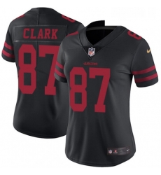 Womens Nike San Francisco 49ers 87 Dwight Clark Elite Black NFL Jersey Womens Nike San Francisco 49ers 87 Dwight Clark Elite Black NFL Jersey