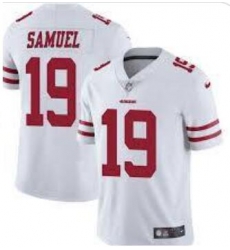 49ers 19 Deebo Samuel White Youth Stitched Football Vapor Untouchable Limited Jersey 49ers 19 Deebo Samuel White Youth Stitched Football Vapor Untouchable Limited Jersey