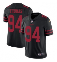 Nike 49ers #94 Solomon Thomas Black Alternate Youth Stitched NFL Vapor Untouchable Limited Jersey Nike 49ers #94 Solomon Thomas Black Alternate Youth Stitched NFL Vapor Untouchable Limited Jersey