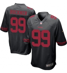 Nike 49ers #99 DeForest Buckner Black Alternate Youth Stitched NFL Elite Jersey Nike 49ers #99 DeForest Buckner Black Alternate Youth Stitched NFL Elite Jersey
