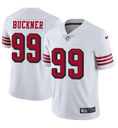 Nike 49ers #99 DeForest Buckner White Rush Youth Stitched NFL Vapor Untouchable Limited Jersey Nike 49ers #99 DeForest Buckner White Rush Youth Stitched NFL Vapor Untouchable Limited Jersey