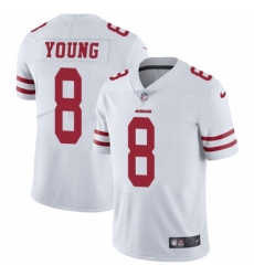 Youth Nike San Francisco 49ers 8 Steve Young Elite White NFL Jersey Youth Nike San Francisco 49ers 8 Steve Young Elite White NFL Jersey