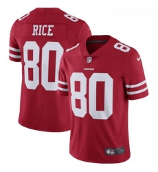 Youth Nike San Francisco 49ers 80 Jerry Rice Elite Red Team Color NFL Jersey Youth Nike San Francisco 49ers 80 Jerry Rice Elite Red Team Color NFL Jersey