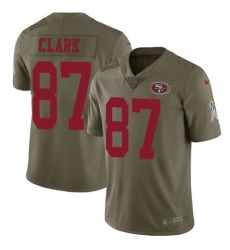 Youth Nike San Francisco 49ers 87 Dwight Clark Limited Olive 2017 Salute to Service NFL Jersey Youth Nike San Francisco 49ers 87 Dwight Clark Limited Olive 2017 Salute to Service NFL Jersey