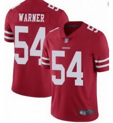 Youth Nike San Francisco 49ers Fred Warner 54 Red Vapor Untouchable Limited NFL Jersey Youth Nike San Francisco 49ers Fred Warner 54 Red Vapor Untouchable Limited NFL Jersey