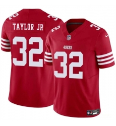 Youth San Francisco 49ers 32 Patrick Taylor Jr Red 2024 F U S E Vapor Untouchable Limited Stitched Football Jersey Youth San Francisco 49ers 32 Patrick Taylor Jr Red 2024 F U S E Vapor Untouchable Limited Stitched Football Jersey