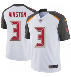 Mens Nike Tampa Bay Buccaneers 3 Jameis Winston White Vapor Untouchable Limited Player NFL Jersey Mens Nike Tampa Bay Buccaneers 3 Jameis Winston White Vapor Untouchable Limited Player NFL Jersey