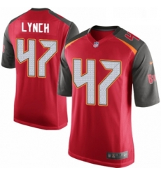 Mens Nike Tampa Bay Buccaneers 47 John Lynch Game Red Team Color NFL Jersey Mens Nike Tampa Bay Buccaneers 47 John Lynch Game Red Team Color NFL Jersey