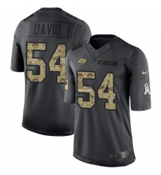 Mens Nike Tampa Bay Buccaneers 54 Lavonte David Limited Black 2016 Salute to Service NFL Jersey Mens Nike Tampa Bay Buccaneers 54 Lavonte David Limited Black 2016 Salute to Service NFL Jersey