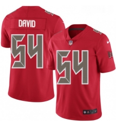 Mens Nike Tampa Bay Buccaneers 54 Lavonte David Limited Red Rush Vapor Untouchable NFL Jersey Mens Nike Tampa Bay Buccaneers 54 Lavonte David Limited Red Rush Vapor Untouchable NFL Jersey
