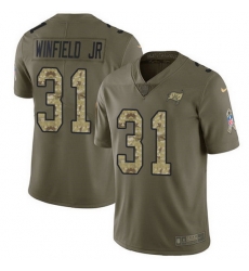 Nike Buccaneers 31 Antoine Winfield Jr Olive Camo Men Stitched NFL Limited 2017 Salute To Service Jersey Nike Buccaneers 31 Antoine Winfield Jr Olive Camo Men Stitched NFL Limited 2017 Salute To Service Jersey