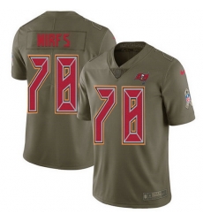 Nike Buccaneers 78 Tristan Wirfs Olive Men Stitched NFL Limited 2017 Salute To Service Jersey Nike Buccaneers 78 Tristan Wirfs Olive Men Stitched NFL Limited 2017 Salute To Service Jersey