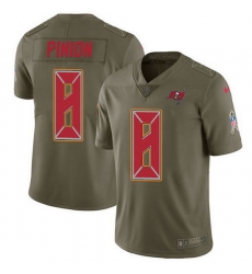 Nike Buccaneers 8 Bradley Pinion Olive Men Stitched NFL Limited 2017 Salute To Service Jersey Nike Buccaneers 8 Bradley Pinion Olive Men Stitched NFL Limited 2017 Salute To Service Jersey