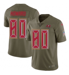 Nike Buccaneers #80 O J Howard Olive Mens Stitched NFL Limited 2017 Salute to Service Jersey Nike Buccaneers #80 O J Howard Olive Mens Stitched NFL Limited 2017 Salute to Service Jersey