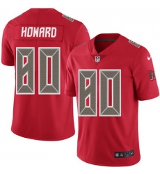 Nike Buccaneers #80 O J Howard Red Mens Stitched NFL Limited Rush Jersey Nike Buccaneers #80 O J Howard Red Mens Stitched NFL Limited Rush Jersey