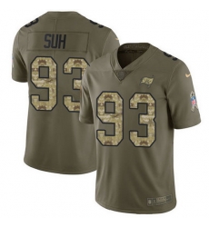 Nike Buccaneers 93 Ndamukong Suh Olive Camo Men Stitched NFL Limited 2017 Salute To Service Jersey Nike Buccaneers 93 Ndamukong Suh Olive Camo Men Stitched NFL Limited 2017 Salute To Service Jersey