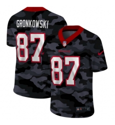 Tampa Bay Buccaneers 87 Rob Gronkowski Men Nike 2020 Black CAMO Vapor Untouchable Limited Stitched NFL Jersey Tampa Bay Buccaneers 87 Rob Gronkowski Men Nike 2020 Black CAMO Vapor Untouchable Limited Stitched NFL Jersey
