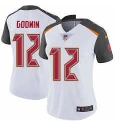 Womens Nike Tampa Bay Buccaneers 12 Chris Godwin Elite White NFL Jersey Womens Nike Tampa Bay Buccaneers 12 Chris Godwin Elite White NFL Jersey