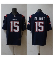 Men New England Patriots 15 Ezekiel Elliott Navy Vapor Untouchable Stitched Football Jersey Men New England Patriots 15 Ezekiel Elliott Navy Vapor Untouchable Stitched Football Jersey