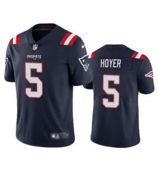 Men New England Patriots 5 Brian Hoyer 2021 Navy Vapor Untouchable Limited Stitched Jersey Men New England Patriots 5 Brian Hoyer 2021 Navy Vapor Untouchable Limited Stitched Jersey