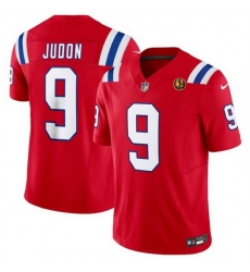 Men New England Patriots 9 Matthew Judon Red 2023 F U S E With John Madden Patch Vapor Limited Stitched Football Jersey Men New England Patriots 9 Matthew Judon Red 2023 F U S E With John Madden Patch Vapor Limited Stitched Football Jersey