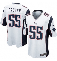 Men Nike New England Patriots #55 Jonathan Freeny White Elite Jersey Men Nike New England Patriots #55 Jonathan Freeny White Elite Jersey