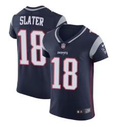 Men Nike Patriots #18 Matt Slater Navy Blue Team Color Stitched NFL Vapor Untouchable Elite Jersey Men Nike Patriots #18 Matt Slater Navy Blue Team Color Stitched NFL Vapor Untouchable Elite Jersey
